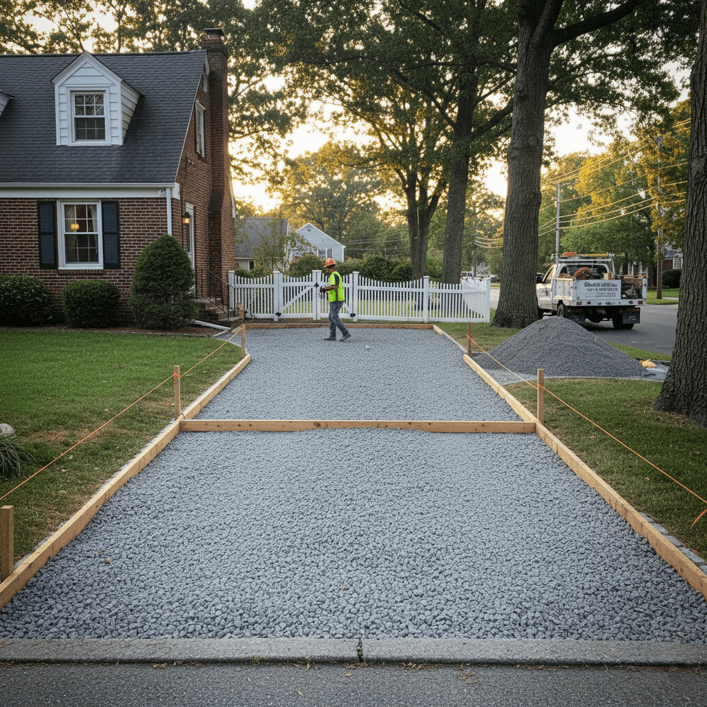 concrete driveways brookline ma