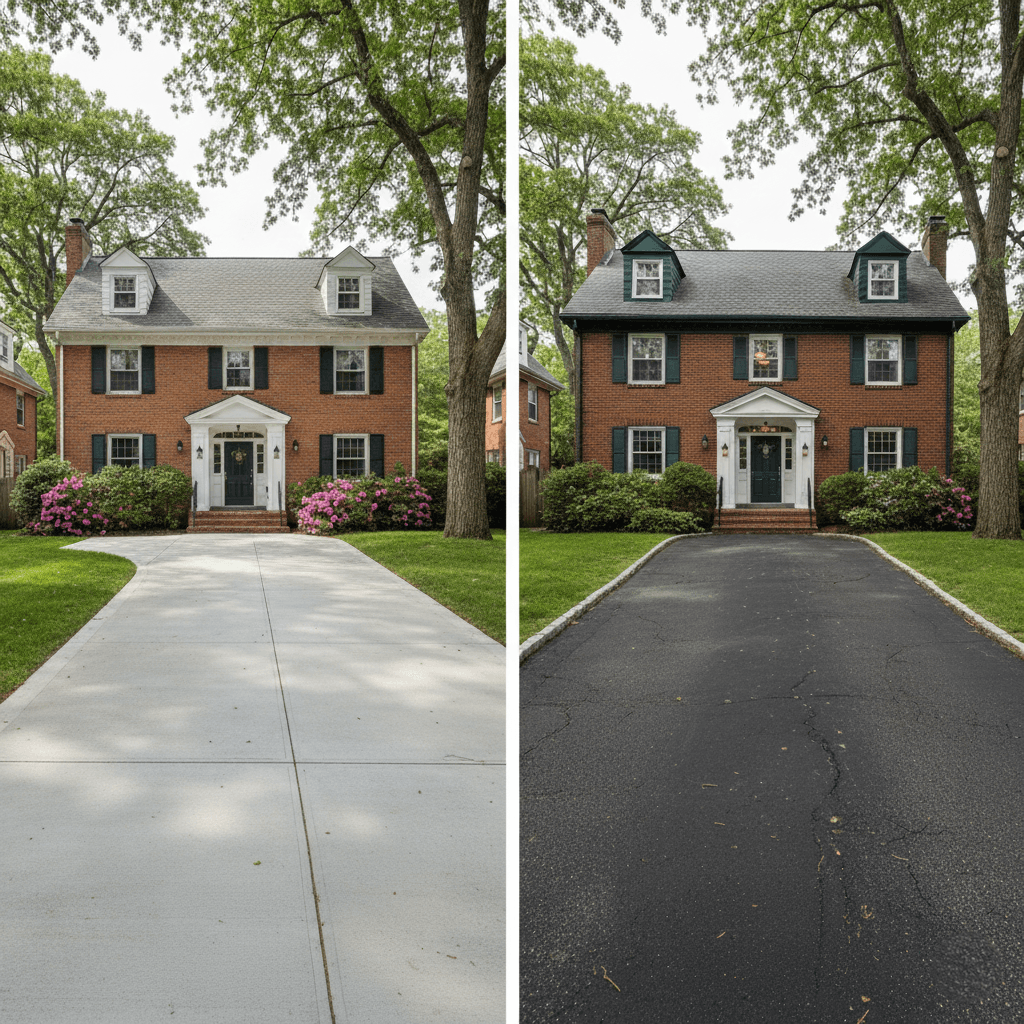 concrete driveways brookline ma