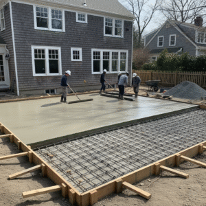 concrete slab brookline ma