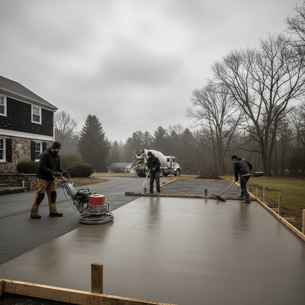 concrete slabs brookline ma
