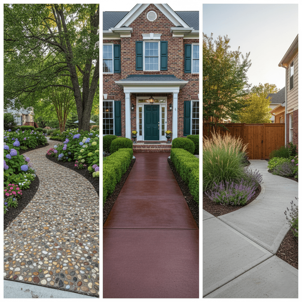 concrete walkways brookline ma