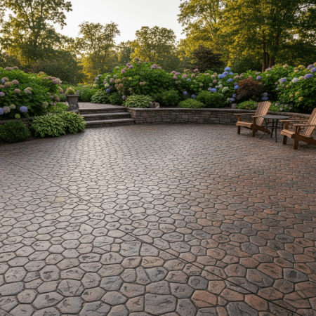 stamped concrete brookline ma